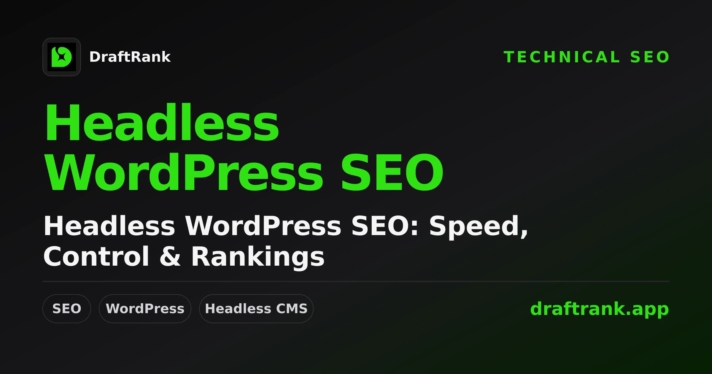 Headless WordPress SEO: Speed, Control & Rankings